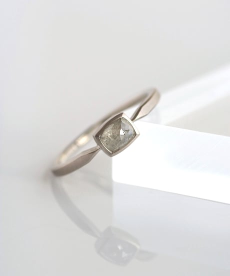 One of kind / Natural Diamond ring ＜Pt＞ - R495PT