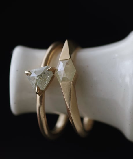 One of kind / Diamond Ring ＜K18YG＞ -R430CYG