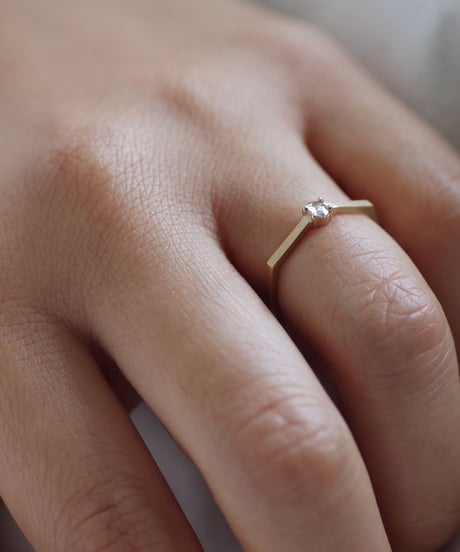 One of a kind / Diamond Ring ＜K18YG＞ - RRsov085C