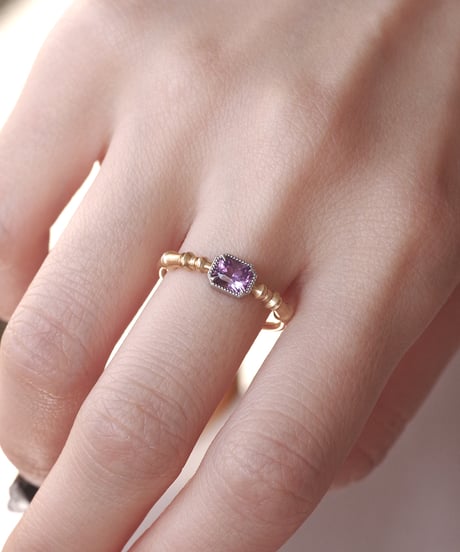 One of kind / Sapphire Ring ＜K18YG/Pt＞ - R570SYGPT