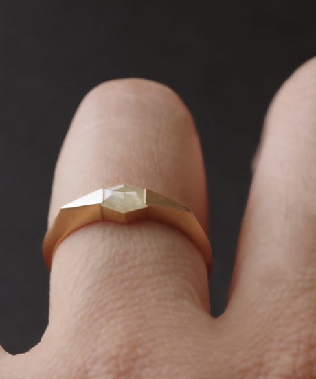 One of kind / Diamond Ring ＜K18YG＞ -R278CYG