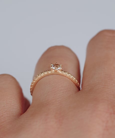 One of kind / Diamond Ring ＜K18YG＞ - R238CYG