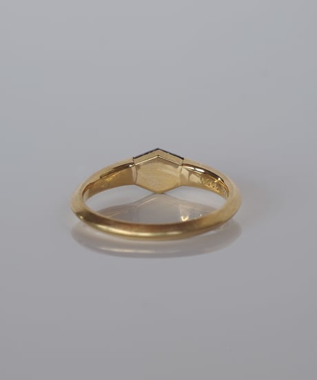 One of kind / Natural Diamond Ring ＜K18YG＞ - R465YG