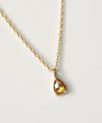 One of a kind / Natural Diamond Necklace ＜K18YG＞ - N100C