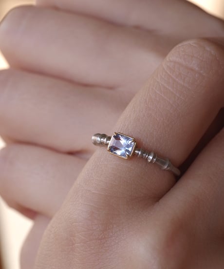 One of kind / Sapphire Ring ＜Pt / K18YG＞ - R570SPTYG