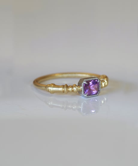 One of kind / Sapphire Ring ＜K18YG/Pt＞ - R570SYGPT