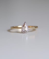 One of kind / Rosecut Diamond Ring ＜K18YG/PT950＞ -RR190C