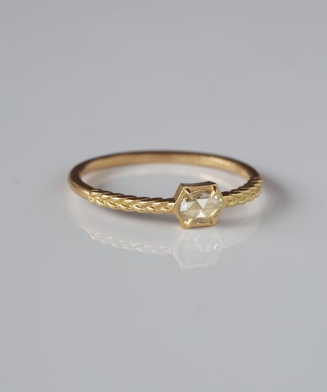 One of kind / Diamond Ring ＜K18YG＞ - R155CYG