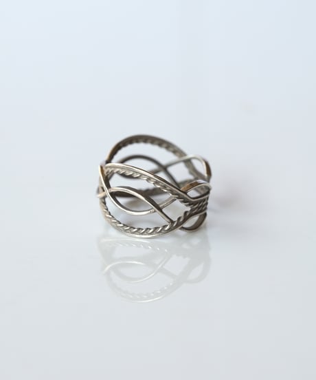 YARN cuff ring - Ⅰ ＜Pt900＞
