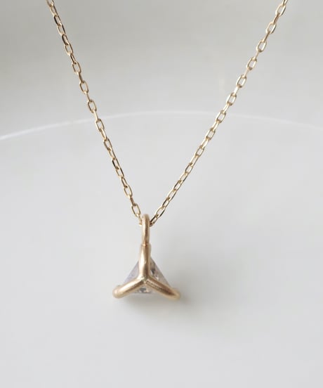 One of a kind / Natural Diamond Necklace ＜K18YG＞ - NFCYG