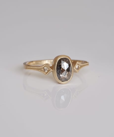 One of kind / Diamond Ring ＜K18YG＞ - R1170CYG