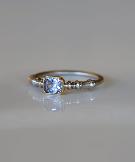 One of kind / Sapphire Ring ＜Pt / K18YG＞ - R570SPTYG
