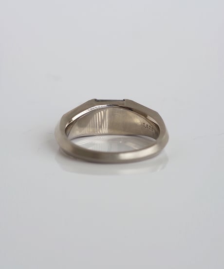 One of kind / Black Diamond ring ＜Pt＞ - R1828PT