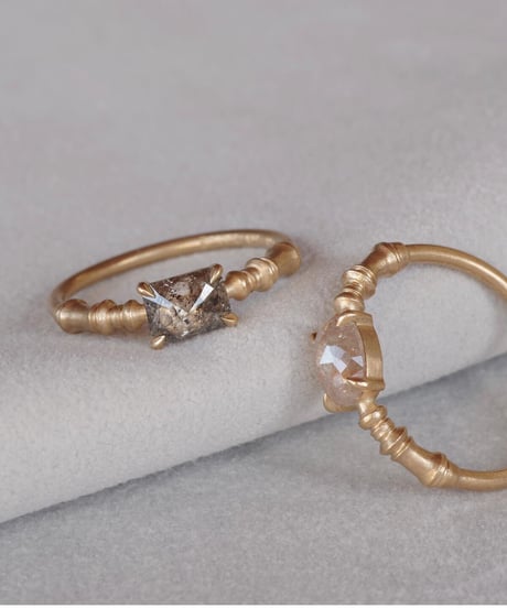 One of kind / Diamond Ring ＜K18YG＞ -R686CYG