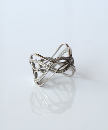 YARN cuff ring - Ⅱ ＜Pt900＞