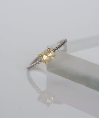 One of kind / Natural Diamond Ring ＜Pt / K18YG＞ - R820PTYG