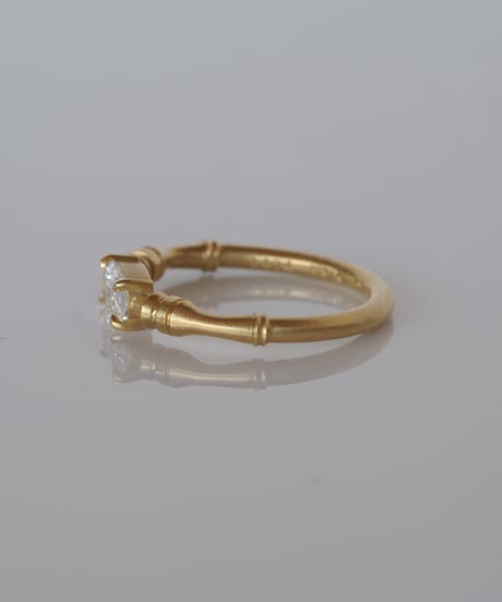 One of kind / Natural Diamond Ring ＜K18YG＞ - R404YG