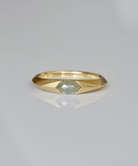 One of kind / Diamond Ring ＜K18YG＞ -RFCYG
