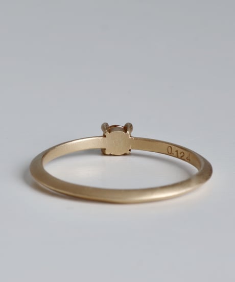 One of a kind / Diamond Ring ＜K18YG＞ - R124C