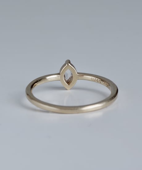 One of a kind / Rosecut diamond Ring ＜K18YG＞ - RR145C