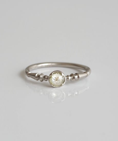 One of kind / Natural Diamond Ring ＜K18YG＞ -  R301PT