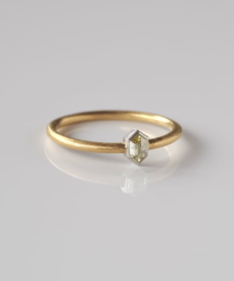 One of kind / Natural Diamond Ring ＜K18YG/Pt＞ - R211YGPT