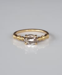 One of kind / Natural Diamond Ring ＜K18YG＞ - R1361YG