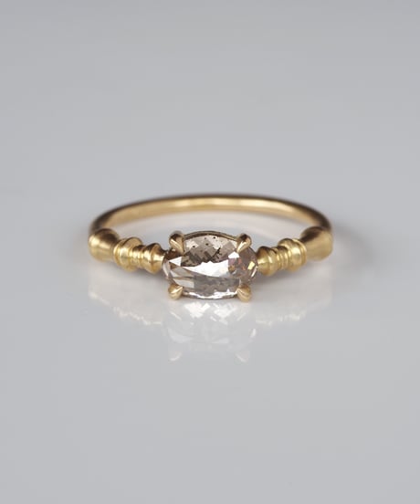 One of kind / Natural Diamond Ring ＜K18YG＞ - R1361YG