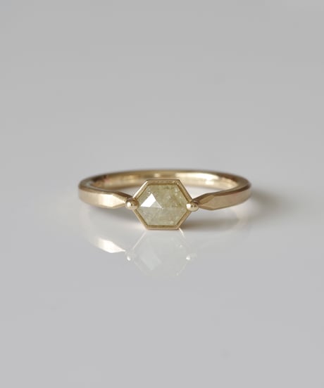One of kind / Diamond Ring ＜K18YG＞ - R885CYG
