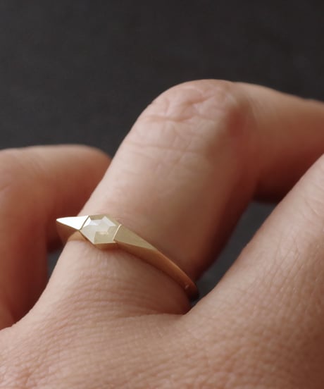 One of kind / Diamond Ring ＜K18YG＞ -R278CYG