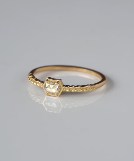 One of kind / Diamond Ring ＜K18YG＞ - R155CYG