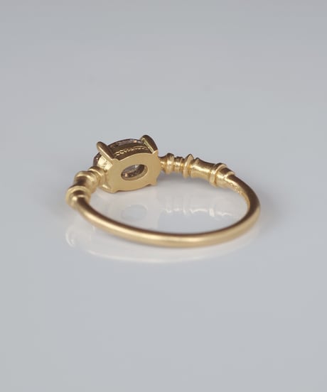 One of kind / Natural Diamond Ring ＜K18YG＞ - R1361YG