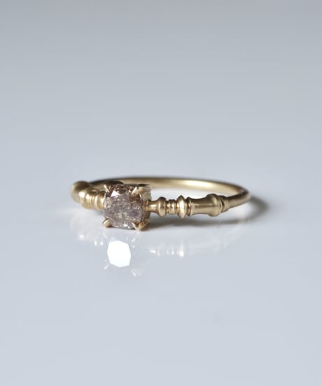 One of kind / Diamond Ring ＜K18YG＞ -R750CYG