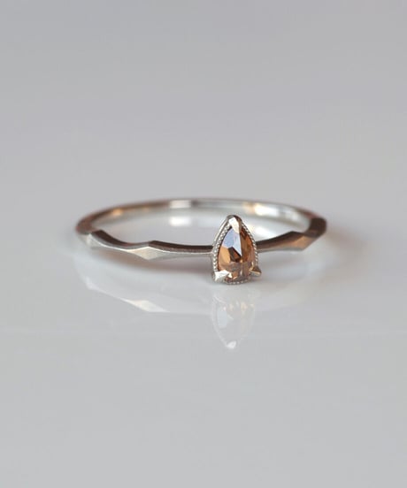 One of kind / Diamond Ring ＜Pt900＞ -R243CPT