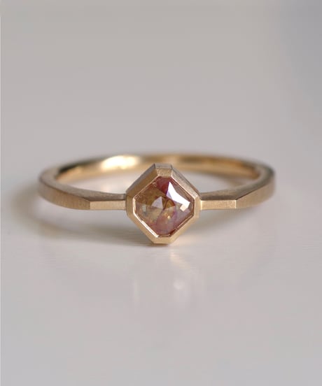 One of a kind / Diamond Ring ＜K18YG＞ - R395C