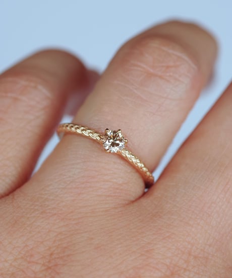 One of kind / Diamond Ring ＜K18YG＞ - R238CYG