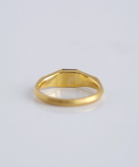One of kind / Natural color Diamond ring ＜K18YG＞ - R670YG