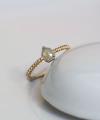 One of kind / Diamond Ring ＜K18YG,Pt900＞ - R416CYGPT