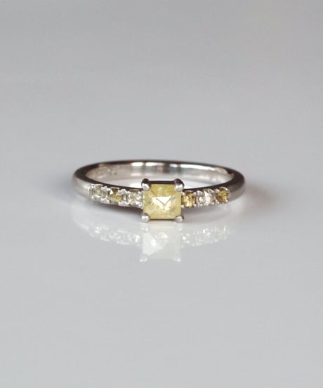 One of kind / Diamond Ring ＜Pt900＞ - R290CPT