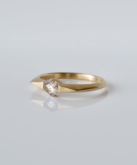 One of kind / Diamond Ring ＜K18YG＞ -R344C