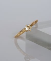 One of kind / Natural Diamond Ring ＜K18YG＞ - R478YG