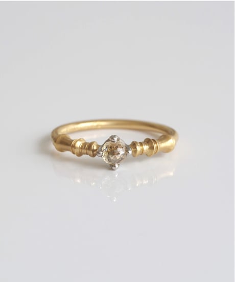 One of kind / Natural Diamond Ring ＜K18YG＞ - R365YGPT