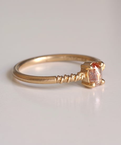 One of a kind / Diamond Ring ＜K18YG＞ - R305C