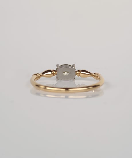One of kind / Natural Diamond Ring ＜K18YG/Pt＞ - R592YGPT
