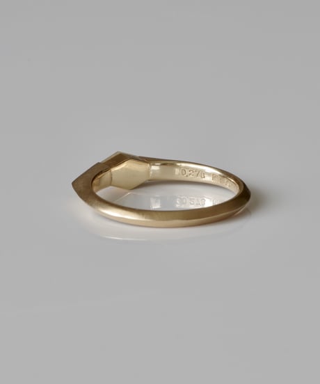 One of kind / Diamond Ring ＜K18YG＞ -R278CYG