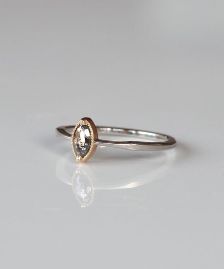 One of kind / Diamond Ring ＜Pt900, K18YG＞ - R248CPTYG