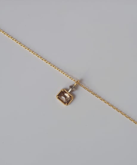 One of a kind / Natural Diamond Necklace ＜K18YG/Pt＞ - N297YGPT