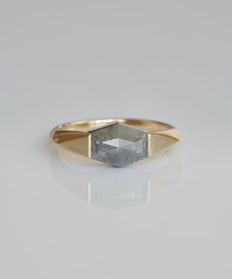One of kind / Diamond Ring ＜K18YG＞ -R1290CYG