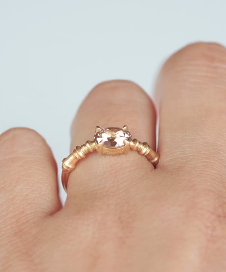 One of kind / Natural Diamond Ring ＜K18YG＞ - R1361YG
