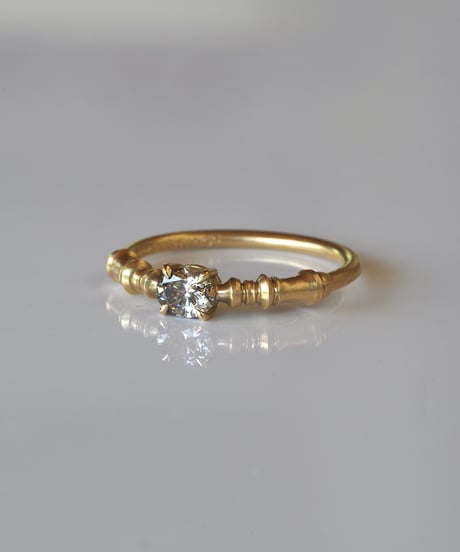 One of kind / Natural Diamond Ring ＜K18YG＞ - R325YG